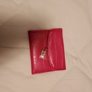 Pink wallet